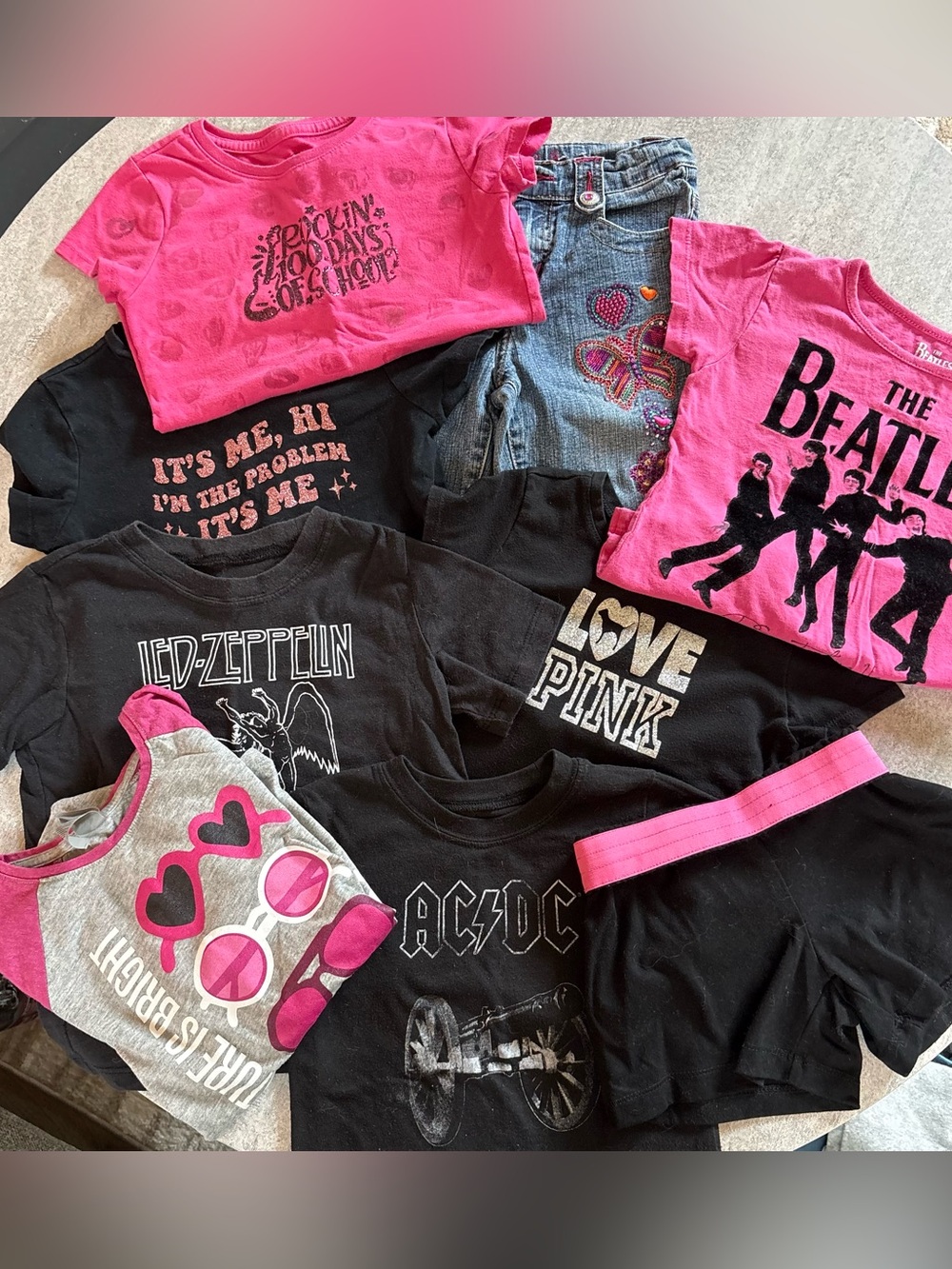 9 PC TODDLER “HOT” BUNDLE SIZE 3T-5T